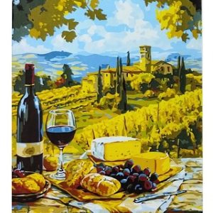 ARTE POR NUMERO LA TOSCANA